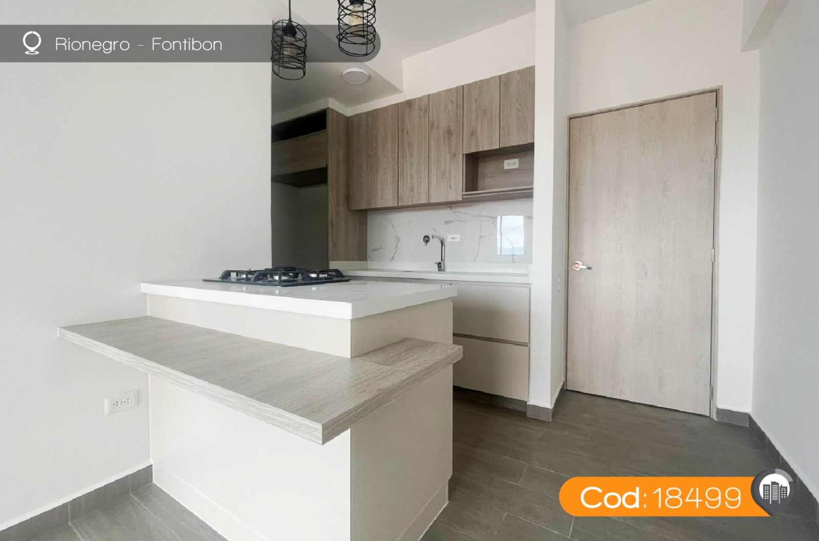 Apartamento en arriendo Antioquia Rionegro Alto Del Medio 55 m2 Habitaciones 2 Baños 2 Garajes 1 Precio $1700000