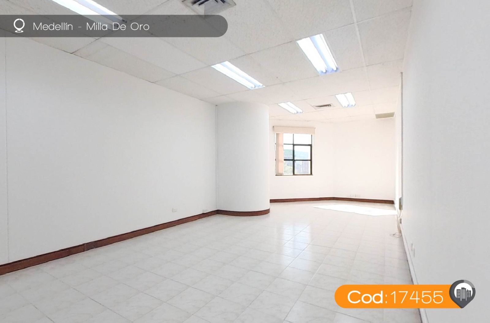 Oficina en arriendo Antioquia Medellín El Poblado 48 m2 Habitaciones 0 Baños 1 Garajes 1 Precio $4500000