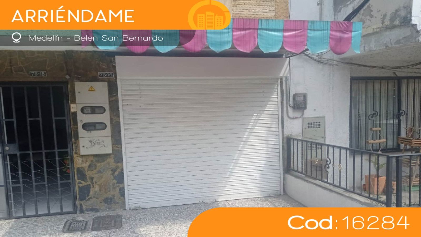 Local en arriendo Antioquia Medellín San Bernardo 15 m2 Habitaciones 0 Baños 1 Garajes 0 Precio $1490000