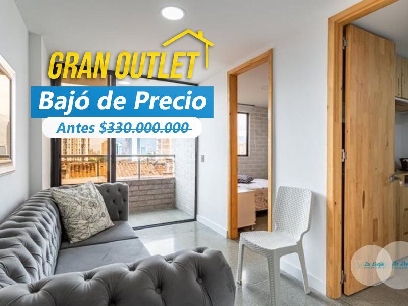 Apartamento en arriendo o venta Antioquia Medellín Sucre 44 m2 Habitaciones 2 Baños 2 Garajes 1 Precio venta $300000000 Precio arriendo $2080000