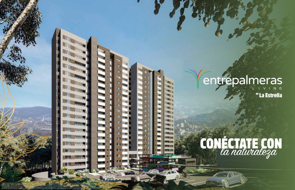 Apartamento en venta Antioquia La Estrella El Pedrero 54 m2 Habitaciones 2 Baños 2 Garajes 1 Precio $320000000