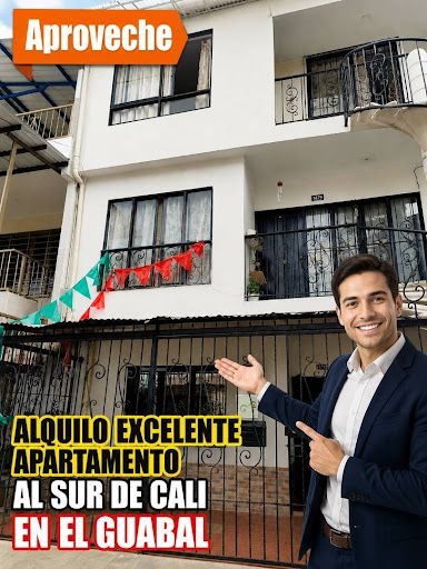 Apartamento en arriendo Valle Del Cauca Cali El Guabal 60 m2 Habitaciones 2 Baños 1 Garajes 0 Precio $900000