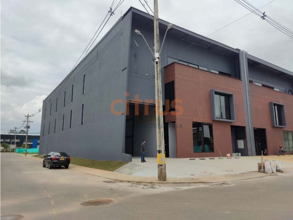 Bodega en arriendo Antioquia Rionegro El Porvenir 1026 m2 Habitaciones 0 Baños 0 Garajes 0 Precio $25670000