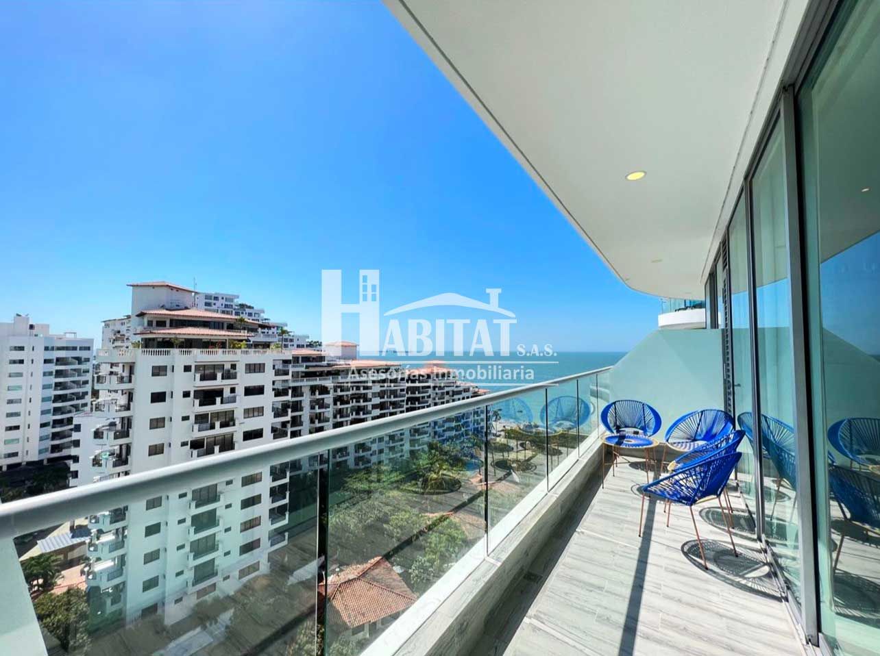 Apartamento en arriendo Magdalena Santa Marta Bello Horizonte 70 m2 Habitaciones 1 Baños 1 Garajes 1 Precio $4000000