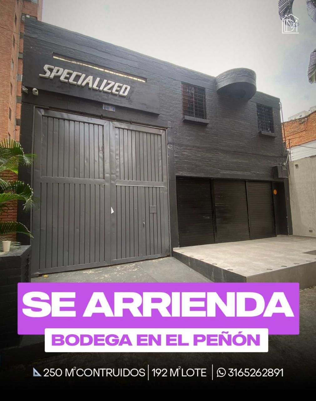 Bodega en arriendo Valle Del Cauca Cali El Peñón 250 m2 Habitaciones 0 Baños 4 Garajes 2 Precio $6800000