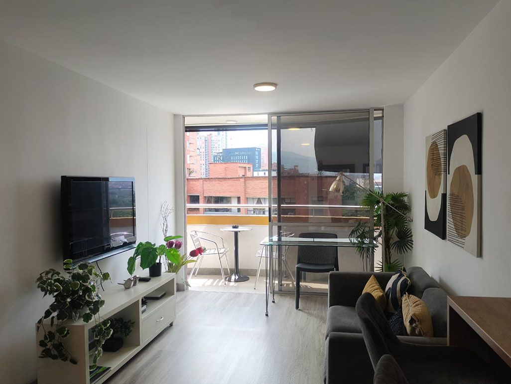 Apartamento en arriendo Antioquia Medellín La Aguacatala 50 m2 Habitaciones 1 Baños 2 Garajes 1 Precio $4500000