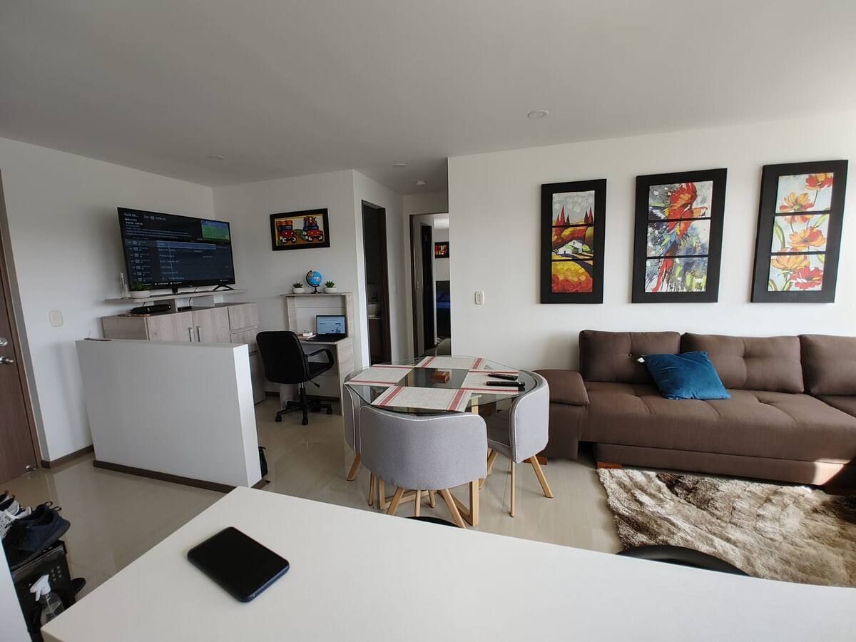 Apartamento en venta Risaralda Pereira Los Alamos 60 m2 Habitaciones 2 Baños 2 Garajes 1 Precio $375000000