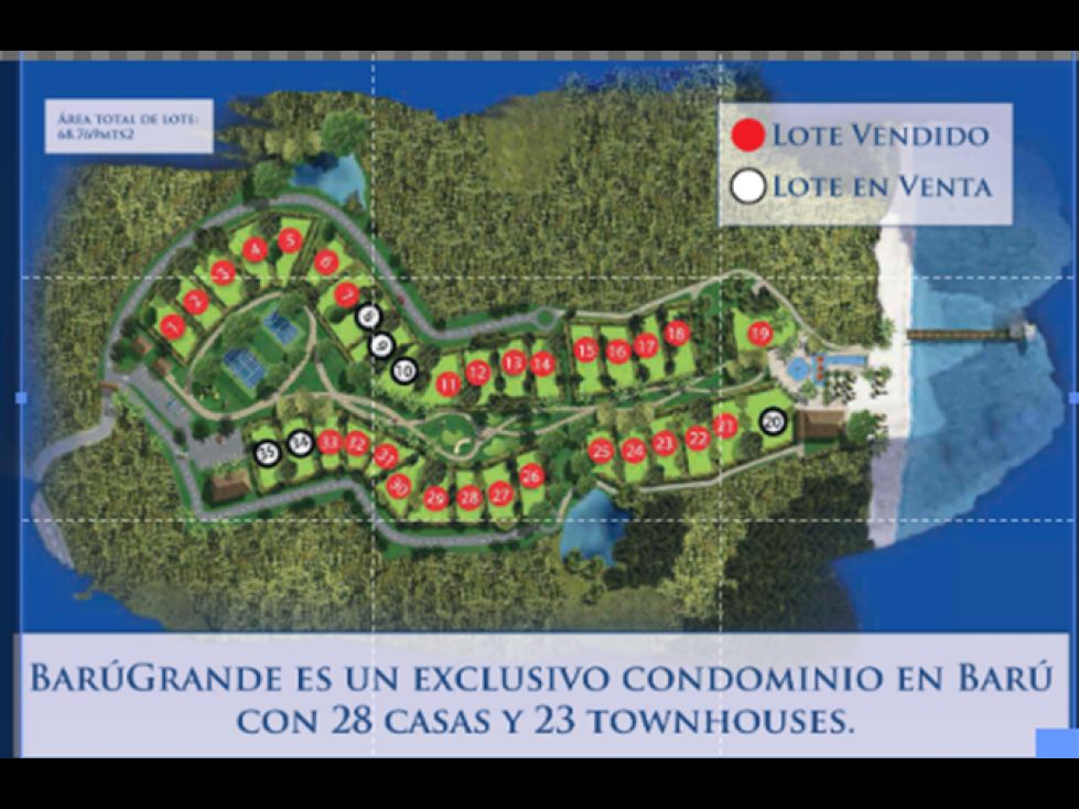 Lote en venta Bolívar Cartagena Cartagena 911 m2 Habitaciones 0 Baños 0 Garajes 1 Precio $1136000000