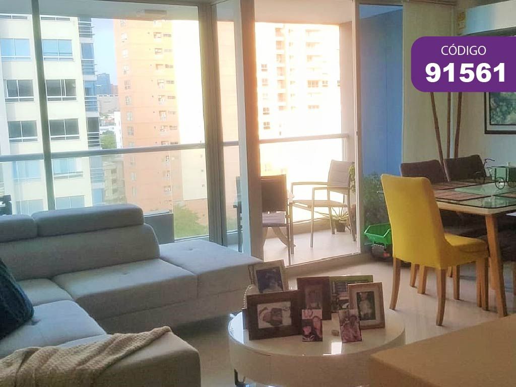 Apartamento en venta Atlántico Barranquilla Miramar 105 m2 Habitaciones 3 Baños 2 Garajes 2 Precio $510000000