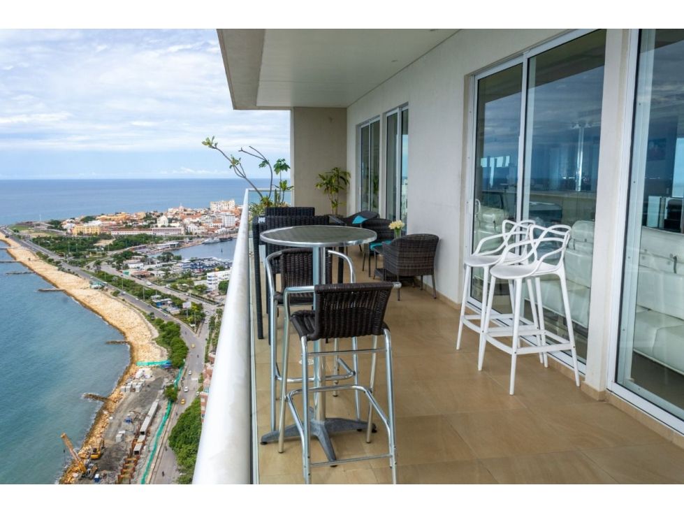 Apartamento en venta Bolívar Cartagena Boca Grande 404 m2 Habitaciones 5 Baños 4 Garajes 1 Precio $6800000000