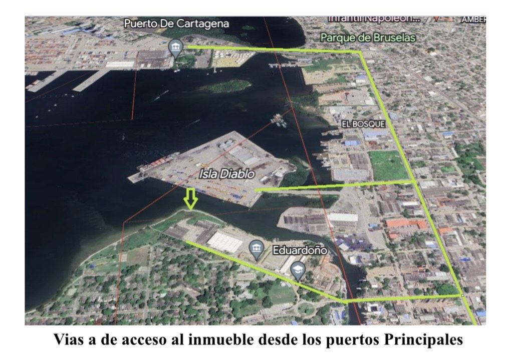 Bodega en arriendo Bolívar Cartagena El Bosque 1160 m2 Habitaciones 0 Baños 0 Garajes 0 Precio $17980000