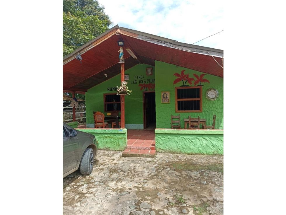 Finca en venta Antioquia Fredonia Vereda La Garrucha 100 m2 Habitaciones 2 Baños 1 Garajes 3 Precio $205000000