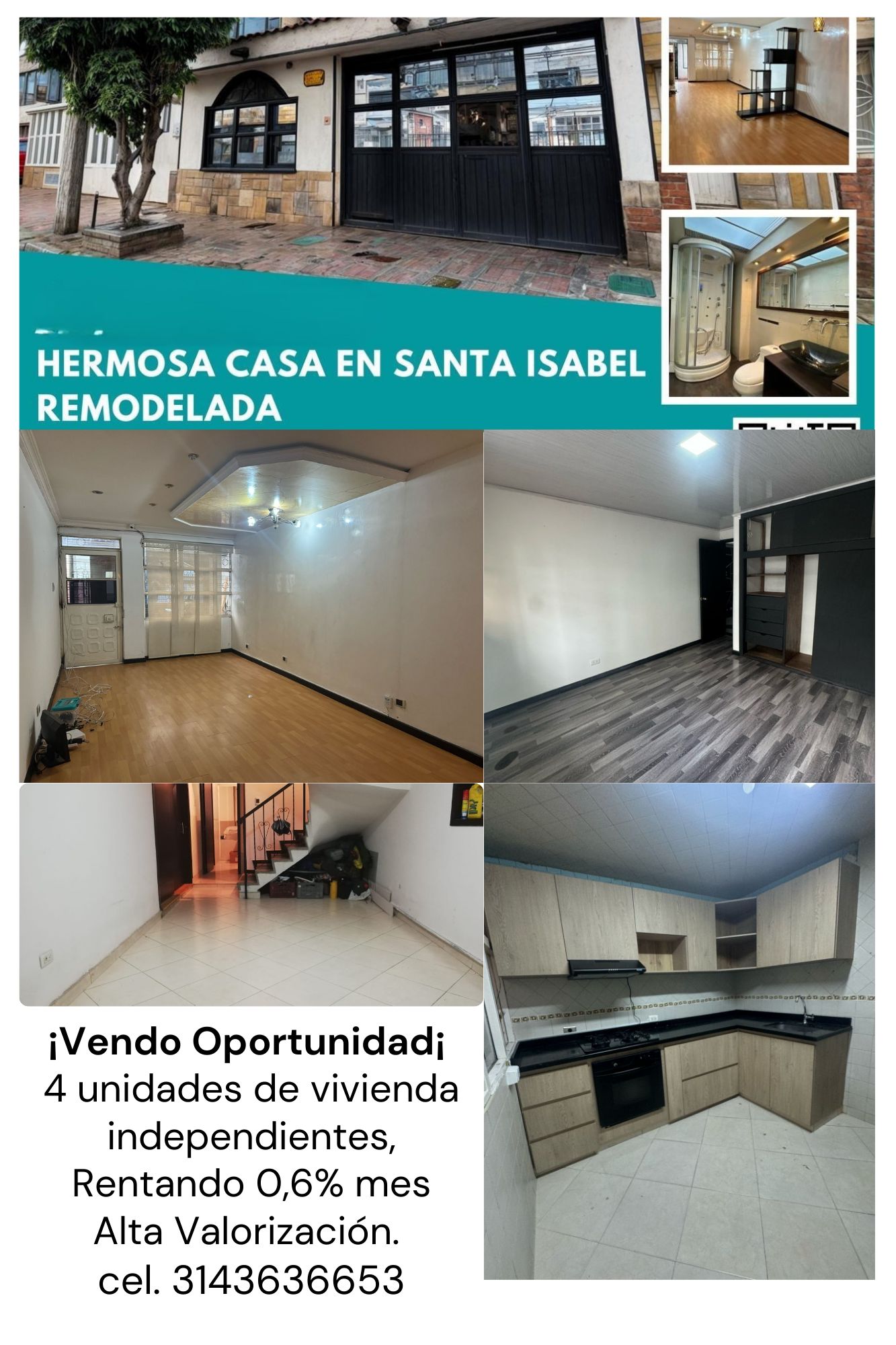 Casa en venta Cundinamarca Bogotá Santa Isabel Sur 320 m2 Habitaciones 6 Baños 6 Garajes 2 Precio $1500000000