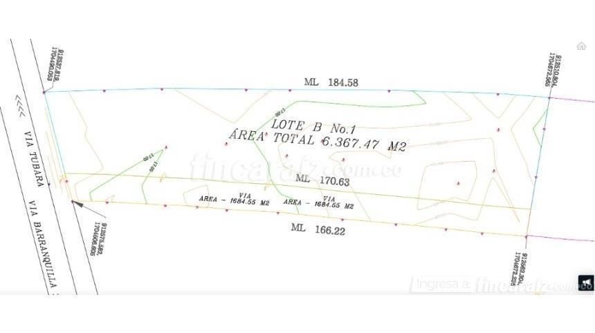 Lote en venta Atlántico Barranquilla Barranquilla 0 m2 Habitaciones 0 Baños 0 Garajes 0 Precio $2228845000