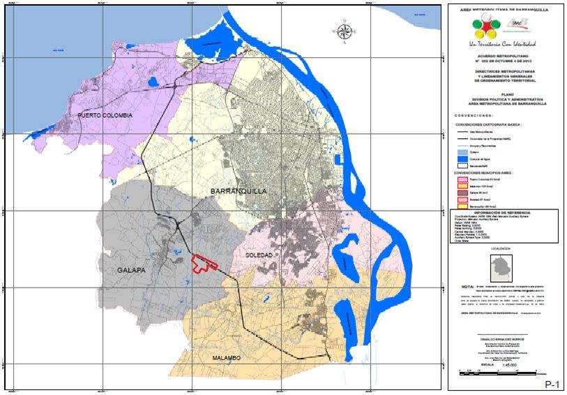 Lote en venta Atlántico Galapa Galapa 0 m2 Habitaciones 0 Baños 0 Garajes 0 Precio $124722000000