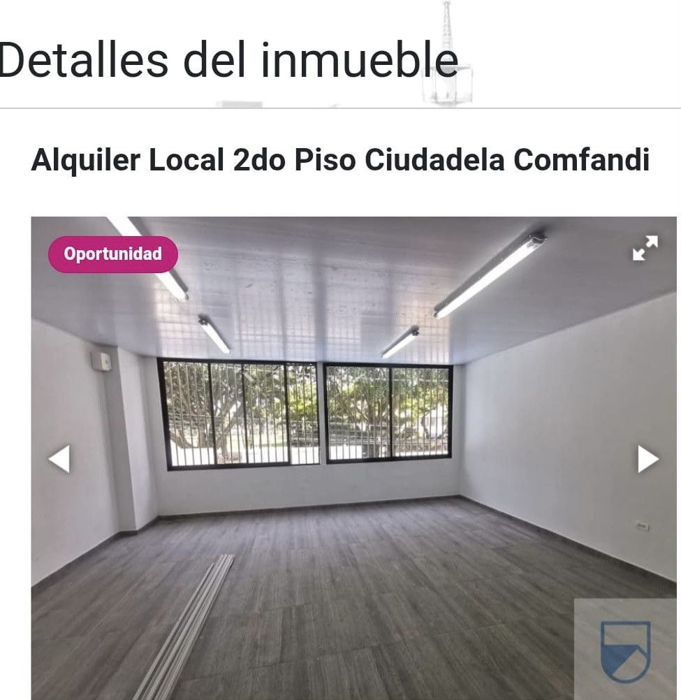 Local en arriendo Valle Del Cauca Cali Ciudadela Comfandi 75 m2 Habitaciones 0 Baños 1 Garajes 0 Precio $2300000