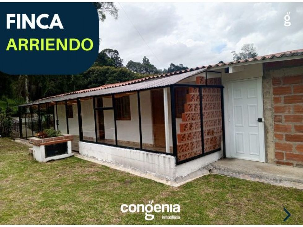 Finca en arriendo Antioquia Rionegro Rionegro 140 m2 Habitaciones 4 Baños 2 Garajes 1 Precio $5800000