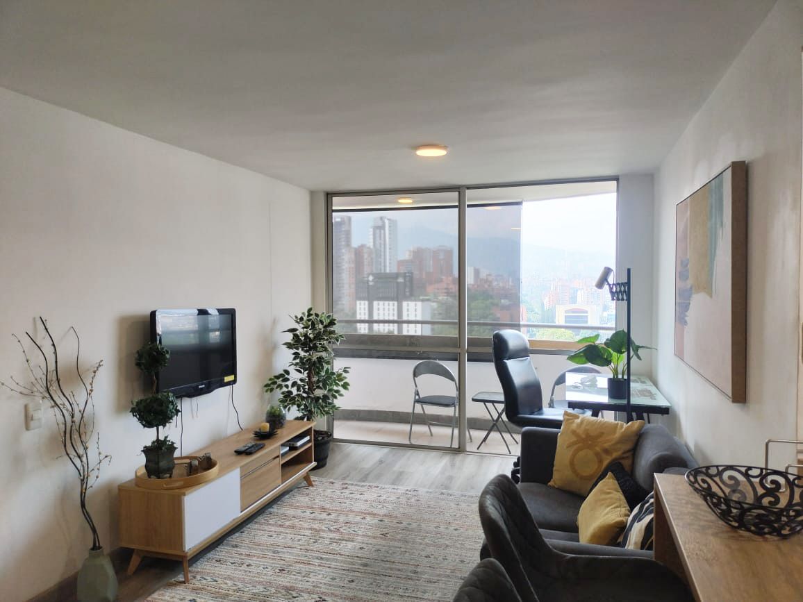 Apartamento en arriendo Antioquia Medellín La Aguacatala 57 m2 Habitaciones 1 Baños 2 Garajes 2 Precio $4600000