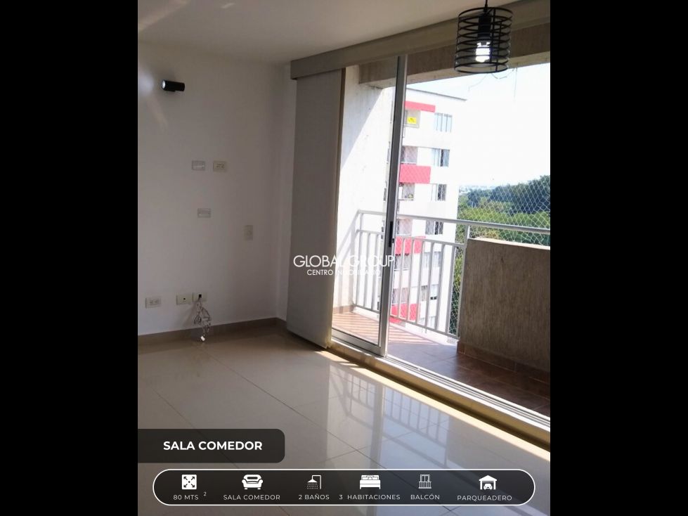 Apartamento en venta Valle Del Cauca Cali San Pedro 60 m2 Habitaciones 3 Baños 2 Garajes 1 Precio $340000000