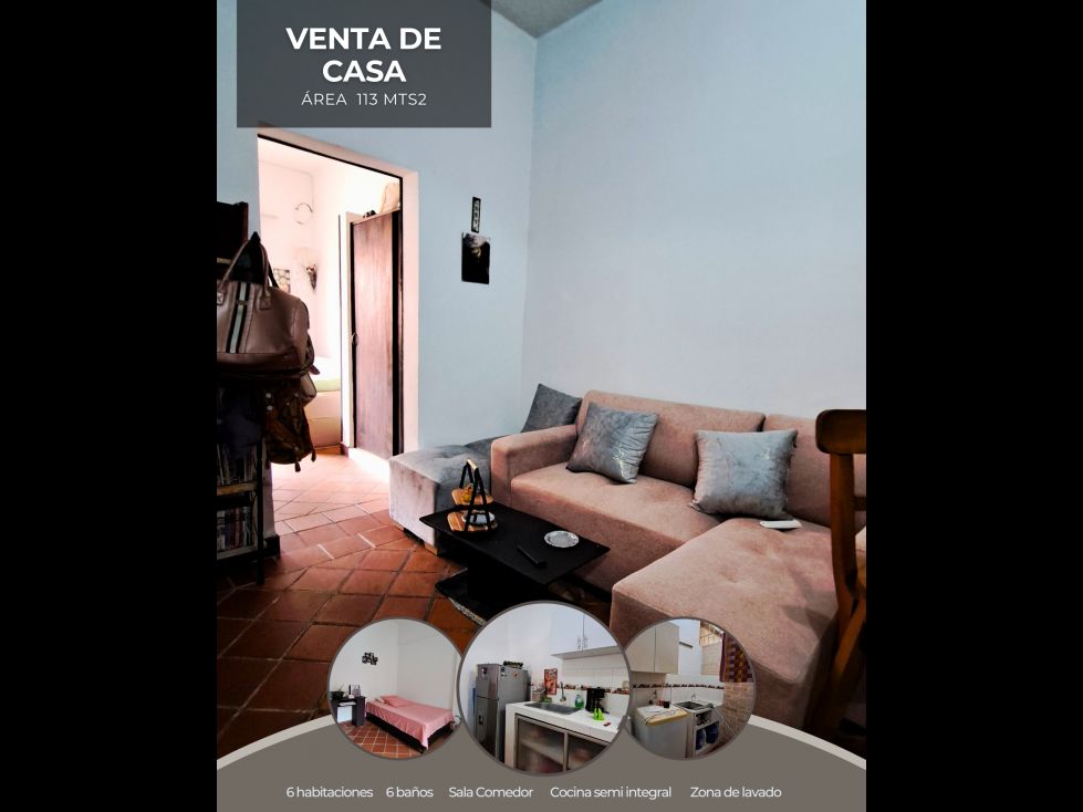 Casa en venta Valle Del Cauca Cali Granada 113 m2 Habitaciones 5 Baños 4 Garajes 0 Precio $800000000