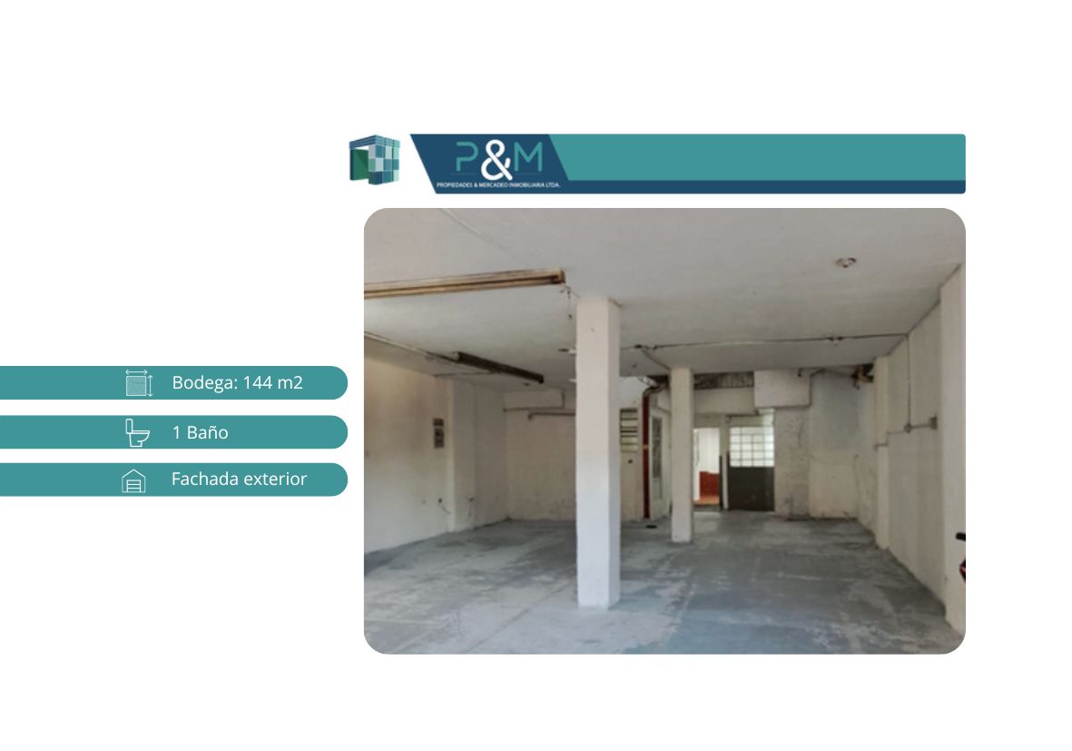 Bodega en arriendo Cundinamarca Bogotá Rionegro 144 m2 Habitaciones 0 Baños 1 Garajes 0 Precio $4800000