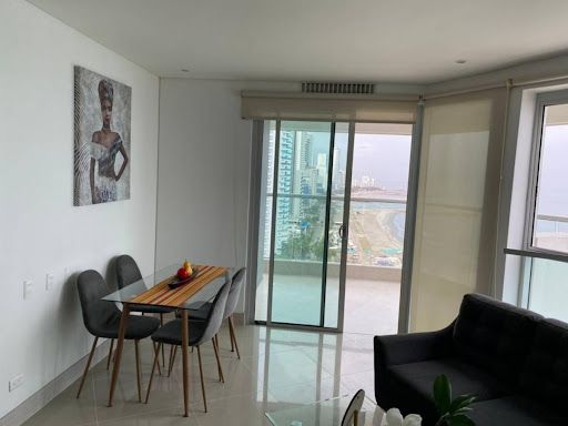 Apartamento en arriendo Bolívar Cartagena Boca Grande 96 m2 Habitaciones 2 Baños 3 Garajes 1 Precio $9000000