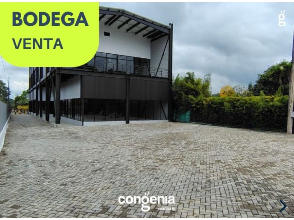 Bodega en venta Antioquia Rionegro Rionegro 1208 m2 Habitaciones 0 Baños 4 Garajes 1 Precio $8000000000