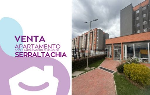 Apartaestudio en venta Cundinamarca Chía Chia 41 m2 Habitaciones 2 Baños 1 Garajes 2 Precio $195000000