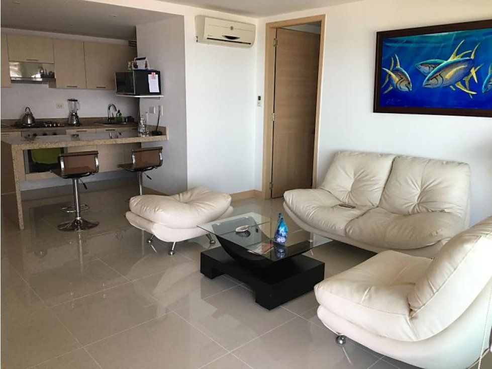 Apartamento en arriendo Bolívar Cartagena Crespo 106 m2 Habitaciones 2 Baños 2 Garajes 1 Precio $6250000