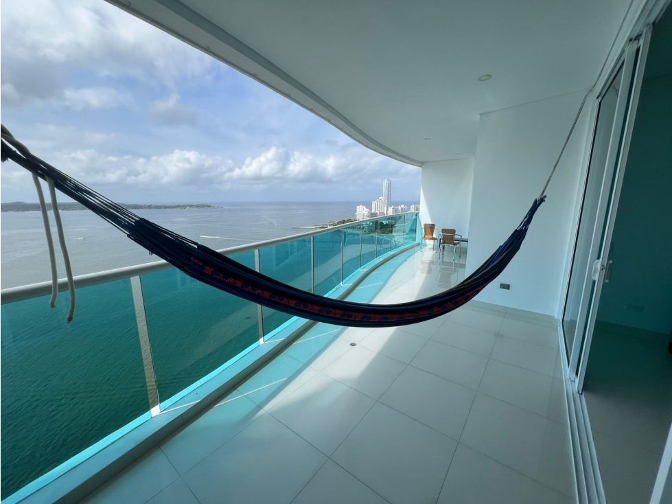 Apartamento en arriendo Bolívar Cartagena Castillo Grande 146 m2 Habitaciones 3 Baños 3 Garajes 1 Precio $11700000