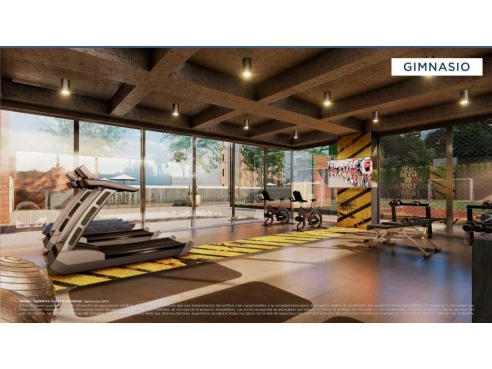 Apartamento en venta Antioquia Medellín Fuente Clara 50 m2 Habitaciones 2 Baños 2 Garajes 0 Precio $263000000
