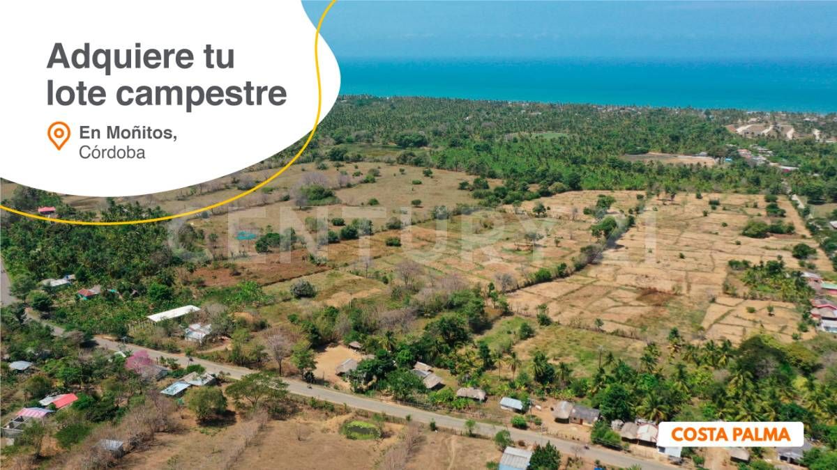 Lote en venta Córdoba Moñitos Moñitos 0 m2 Habitaciones 0 Baños 0 Garajes 0 Precio $121000000