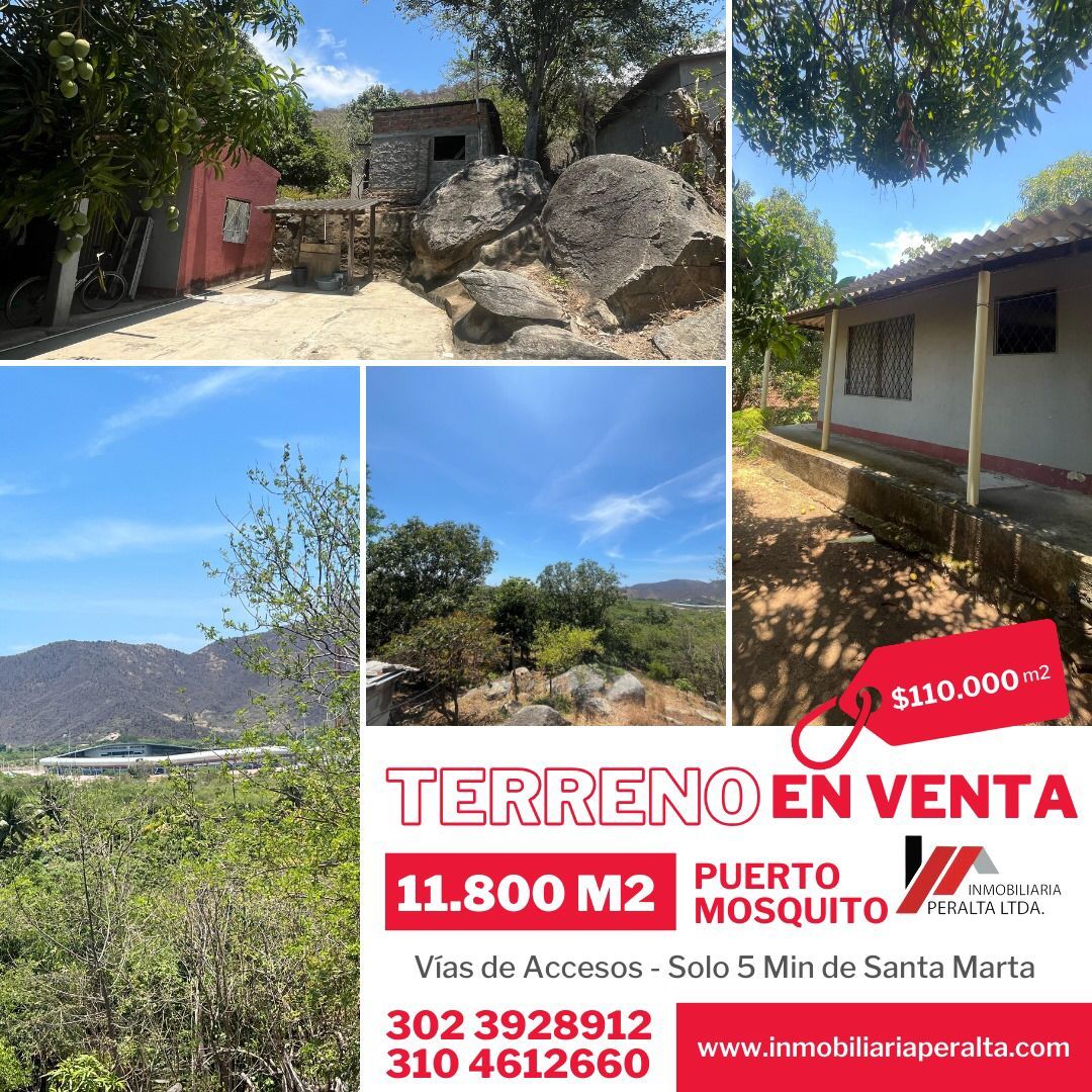Lote Urbano en venta Magdalena Santa Marta Bonda Sector Macinga 200 m2 Habitaciones 2 Baños 1 Garajes 6 Precio $1500000000