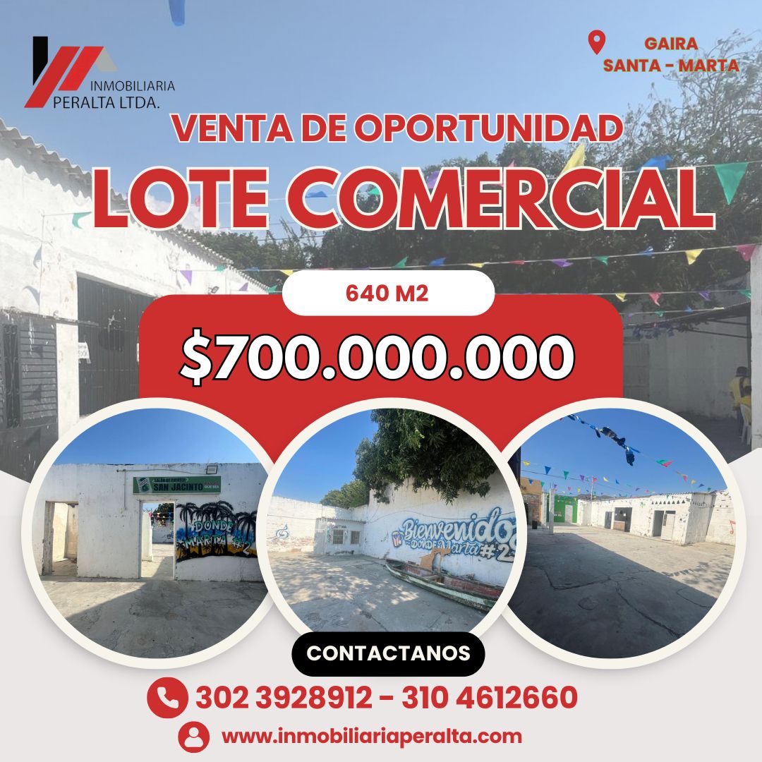 Lote Urbano en venta Magdalena Santa Marta Rodadero Reservado 64 m2 Habitaciones 0 Baños 0 Garajes 0 Precio $700000000