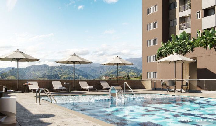 Apartamento en arriendo Antioquia Itagüí Ditaires 63 m2 Habitaciones 2 Baños 2 Garajes 1 Precio $350000000