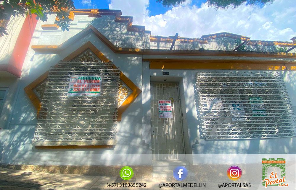 Casa en arriendo Antioquia Medellín Prado 278 m2 Habitaciones 6 Baños 3 Garajes 0 Precio $4950000