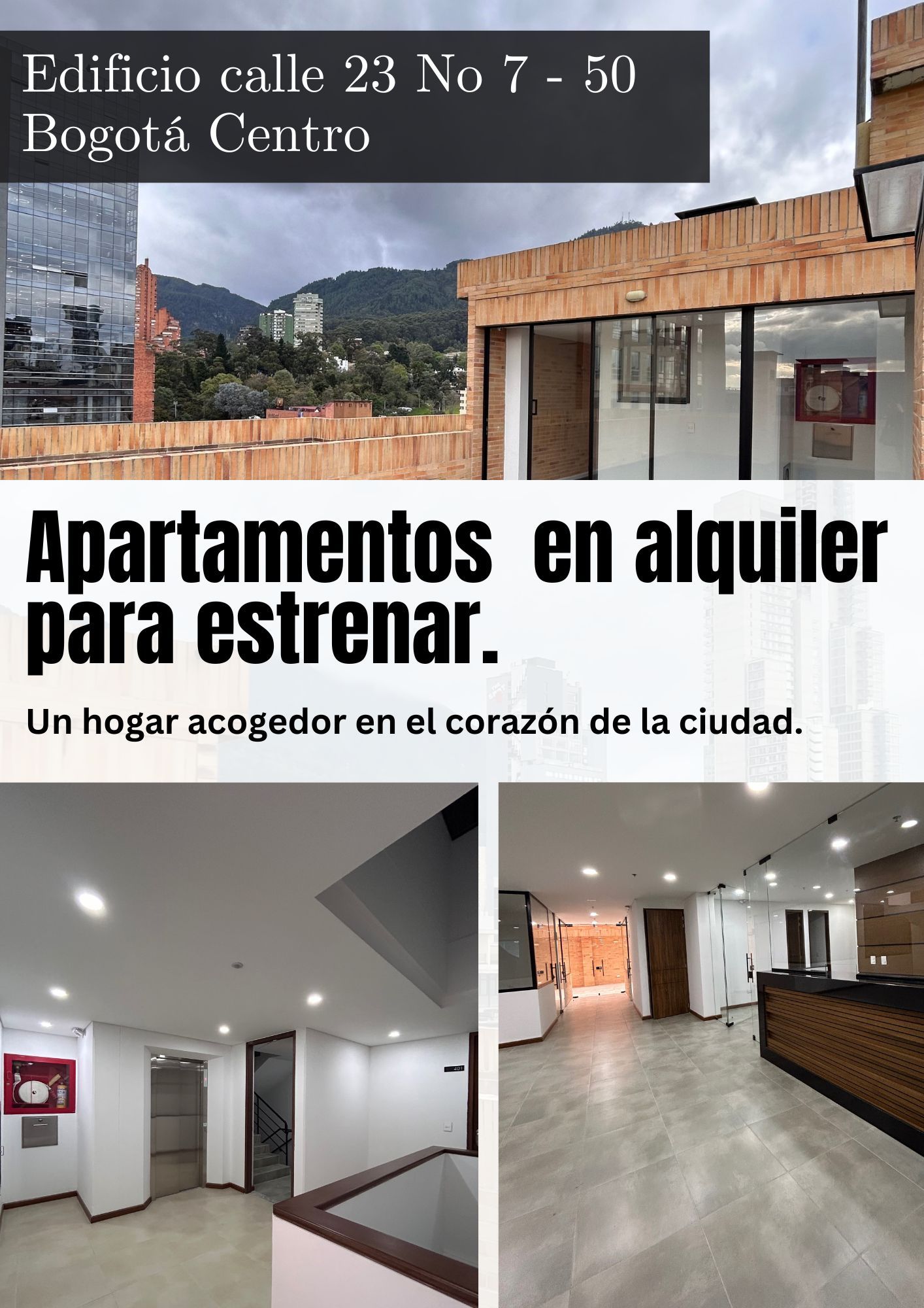 Apartamento en arriendo Cundinamarca Bogotá Las Nieves 38 m2 Habitaciones 1 Baños 1 Garajes 0 Precio $1800000