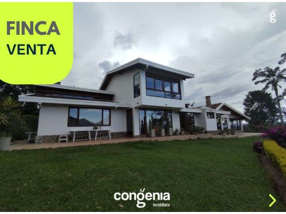 Finca en venta Antioquia Rionegro Rionegro 500 m2 Habitaciones 4 Baños 4 Garajes 1 Precio $4500000000