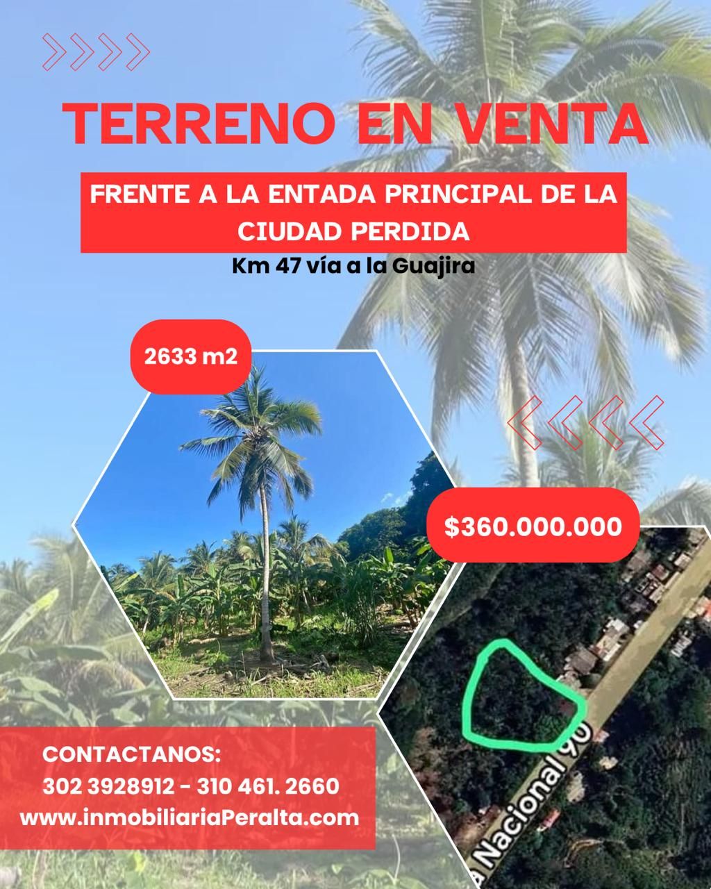 Lote Rural en venta Magdalena Santa Marta Bonda Sector Macinga 200 m2 Habitaciones 0 Baños 0 Garajes 0 Precio $360000000