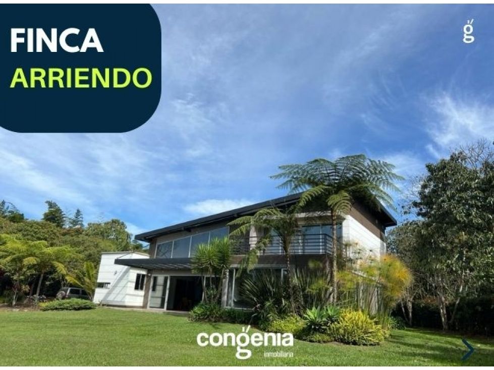 Finca en arriendo Antioquia El Carmen De Viboral El Canada 228 m2 Habitaciones 3 Baños 4 Garajes 1 Precio $9500000