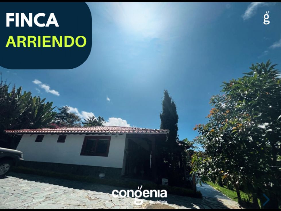 Finca en arriendo Antioquia Rionegro Rionegro 330 m2 Habitaciones 4 Baños 5 Garajes 1 Precio $8500000