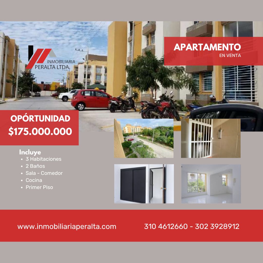 Apartamento en venta Magdalena Santa Marta Brisas Del Nevado 70 m2 Habitaciones 3 Baños 2 Garajes 1 Precio $175000000