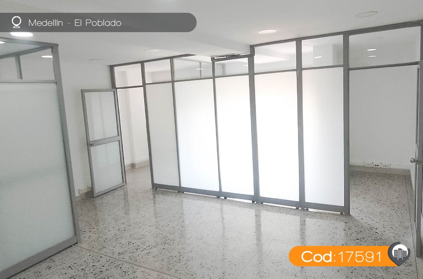 Oficina en arriendo Antioquia Medellín San Diego 51 m2 Habitaciones 0 Baños 1 Garajes 1 Precio $4600000
