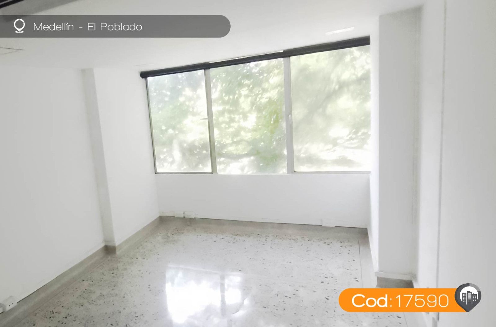 Oficina en arriendo Antioquia Medellín San Diego 14 m2 Habitaciones 0 Baños 1 Garajes 1 Precio $1950000