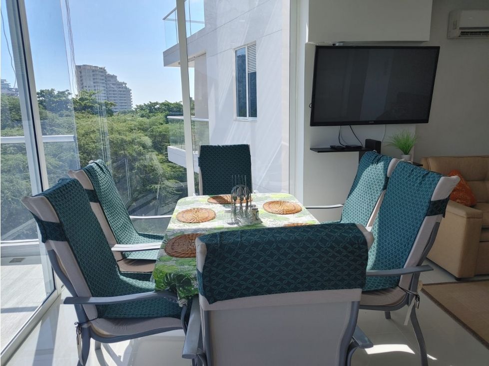 Apartamento en arriendo Magdalena Santa Marta Irotama 96 m2 Habitaciones 2 Baños 3 Garajes 1 Precio $4700000