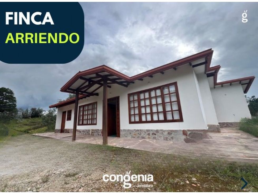 Finca en arriendo Antioquia Rionegro Rionegro 140 m2 Habitaciones 4 Baños 3 Garajes 1 Precio $3800000