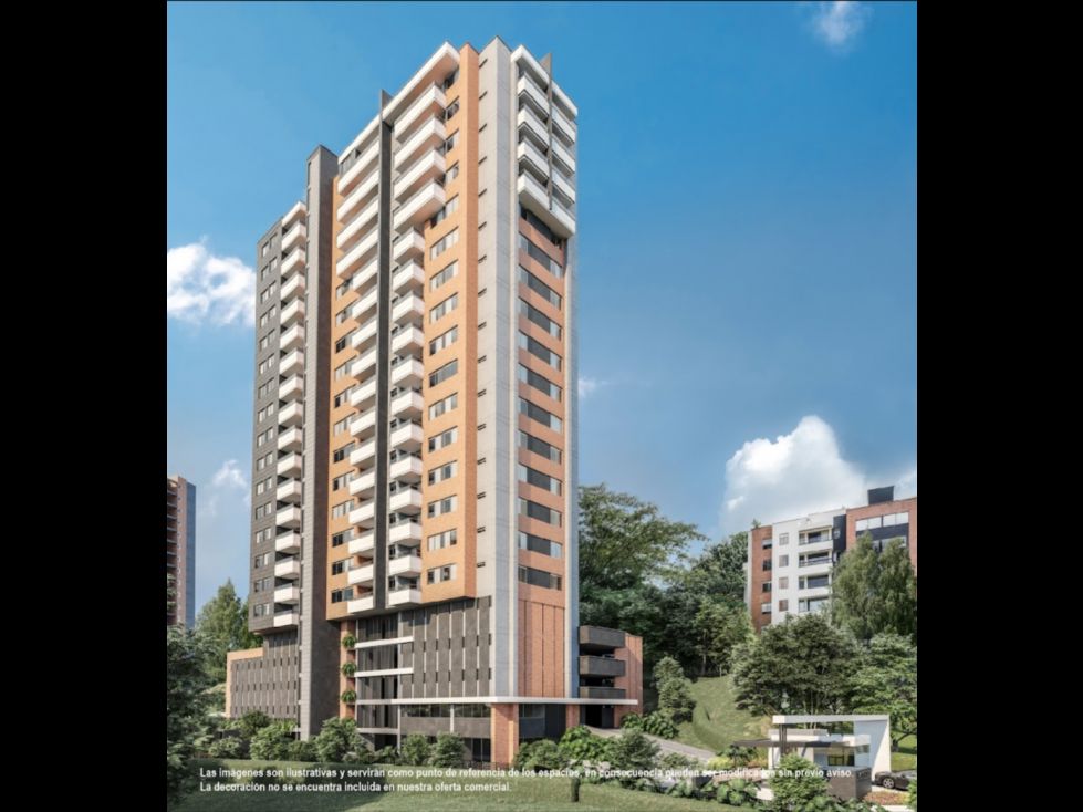 Apartamento en venta Antioquia Envigado Alto De Misael 91 m2 Habitaciones 3 Baños 2 Garajes 2 Precio $850000000