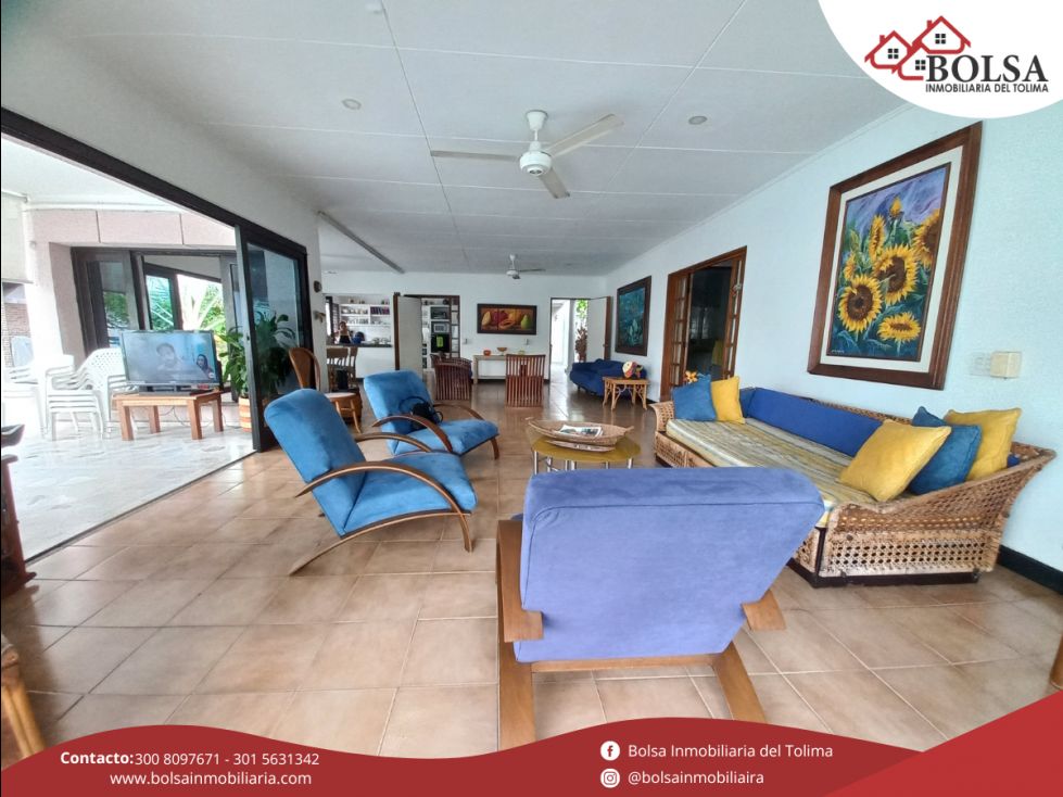 Casa Campestre en venta Cundinamarca Girardot Br La Magdalena 340 m2 Habitaciones 6 Baños 5 Garajes 7 Precio $1600000000