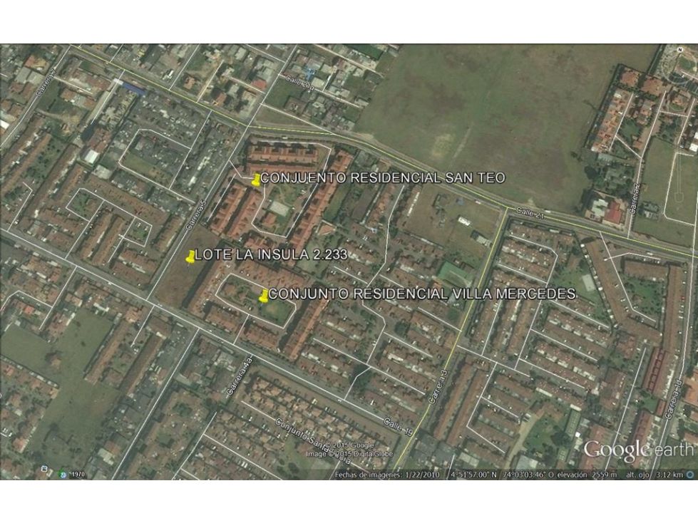 Lote en venta Cundinamarca Chía Chilacos 2249 m2 Habitaciones 0 Baños 0 Garajes 0 Precio $3400000000