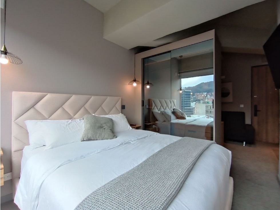 Apartaestudio en arriendo o venta Cundinamarca Bogotá Cjr Unique Mine 25 m2 Habitaciones 1 Baños 1 Garajes 0 Precio venta $450000000 Precio arriendo $3602000